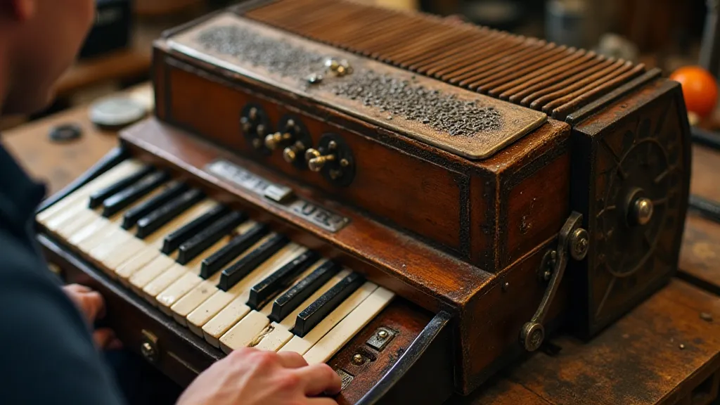 Accordion restoration in progress