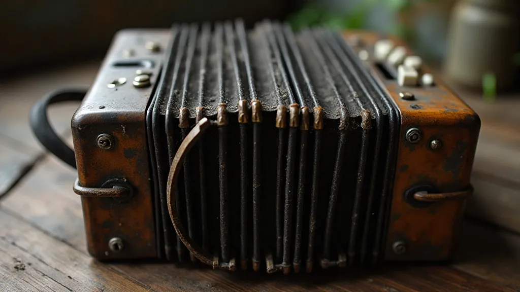 Antique accordion