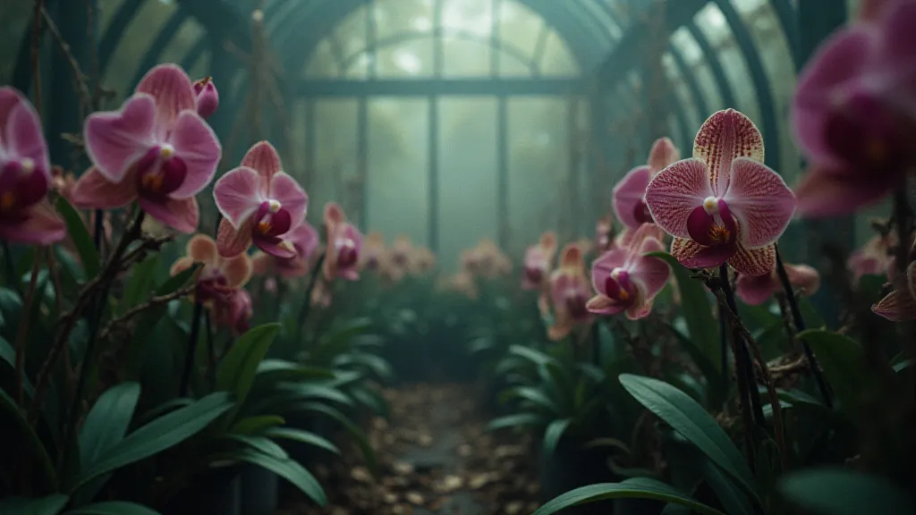 Orchid greenhouse