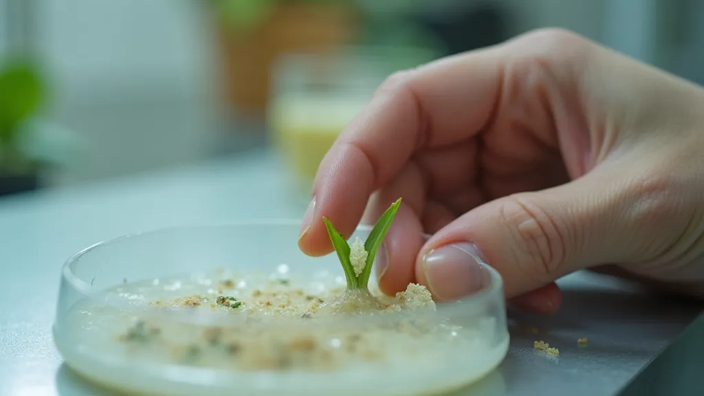 Orchid Seedling in Tissue Culture